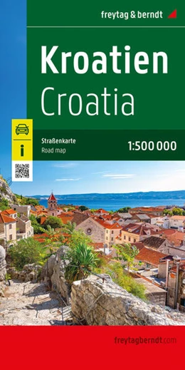 Abbildung von Freytag & Berndt | Kroatien, Straßenkarte 1:500.000, freytag & berndt | 1. Auflage | 2025 | beck-shop.de