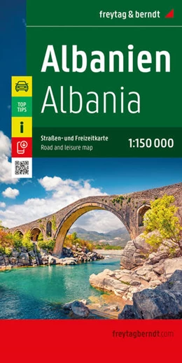 Abbildung von Freytag & Berndt | Albanien, Straßen- und Freizeitkarte 1:150.000, freytag & berndt | 1. Auflage | 2025 | beck-shop.de