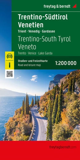 Abbildung von Freytag & Berndt | Trentino-Südtirol - Venetien, Straßen- und Freizeitkarte 1:200.000, freytag & berndt | 1. Auflage | 2025 | beck-shop.de