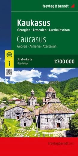 Abbildung von Freytag & Berndt | Kaukasus, Straßenkarte 1:700.000, freytag & berndt | 1. Auflage | 2025 | beck-shop.de