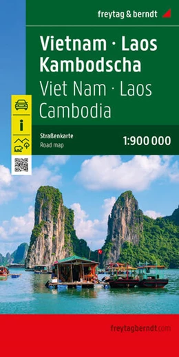 Abbildung von Freytag & Berndt | Vietnam - Laos - Kambodscha, Straßenkarte 1:900.000, freytag & berndt | 1. Auflage | 2025 | beck-shop.de