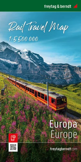 Abbildung von Freytag & Berndt | Europa, Rail Travel Map 1:5.500.000, freytag & berndt | 1. Auflage | 2025 | beck-shop.de