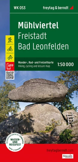Abbildung von Freytag & Berndt | Mühlviertel, Wander-, Rad- und Freizeitkarte 1:50.000, freytag & berndt, WK 053 | 1. Auflage | 2025 | beck-shop.de