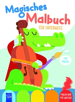 Abbildung von Magisches Malbuch für unterwegs - Cover Krokodil | 1. Auflage | 2025 | beck-shop.de