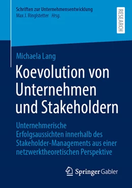 Abbildung von Lang | Koevolution von Unternehmen und Stakeholdern | 1. Auflage | 2024 | beck-shop.de