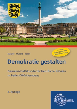 Abbildung von Maurer / Roder | Demokratie gestalten - Baden-Württemberg | 4. Auflage | 2024 | beck-shop.de