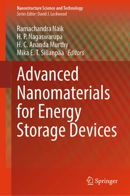 Abbildung von Naik / Nagaswarupa | Advanced Nanomaterials for Energy Storage Devices | 1. Auflage | 2024 | beck-shop.de