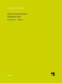 Abbildung von Hamann / Reibold | Fliegender Brief | 1. Auflage | 2024 | beck-shop.de