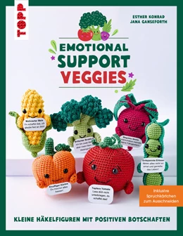 Abbildung von Konrad / Ganseforth | Emotional Support Veggies. Kleine Häkelfiguren mit positiven Botschaften | 1. Auflage | 2025 | beck-shop.de