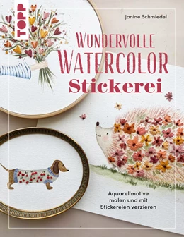 Abbildung von Schmiedel | Wundervolle Watercolor Stickerei | 1. Auflage | 2025 | beck-shop.de