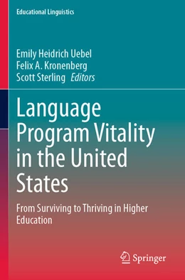 Abbildung von Heidrich Uebel / Kronenberg | Language Program Vitality in the United States | 1. Auflage | 2024 | 63 | beck-shop.de