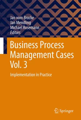 Abbildung von vom Brocke / Mendling | Business Process Management Cases Vol. 3 | 1. Auflage | 2025 | beck-shop.de