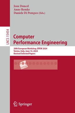 Abbildung von Doncel / Remke | Computer Performance Engineering | 1. Auflage | 2025 | 15454 | beck-shop.de