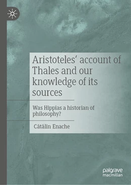 Abbildung von Enache | Aristoteles' account of Thales and our knowledge of its sources | 1. Auflage | 2025 | beck-shop.de