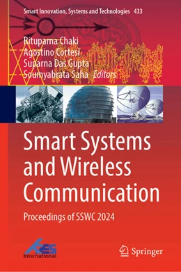 Abbildung von Chaki / Cortesi | Smart Systems and Wireless Communication | 1. Auflage | 2025 | 433 | beck-shop.de