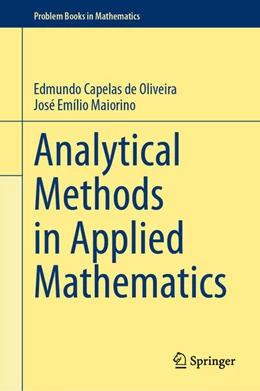 Abbildung von Capelas De Oliveira / Maiorino | Analytical Methods in Applied Mathematics | 1. Auflage | 2024 | beck-shop.de