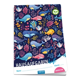 Abbildung von Trötsch Verlag | Trötsch Jahresbezogenes Hausaufgabenheft Grundschule Meerestiere 25/26 | 1. Auflage | 2025 | beck-shop.de