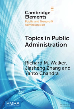 Abbildung von Walker / Zhang | Topics in Public Administration | 1. Auflage | 2024 | beck-shop.de