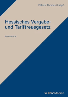 Abbildung von Thomas | Hessisches Vergabe- und Tariftreuegesetz (HVTG) | 1. Auflage | 2025 | beck-shop.de