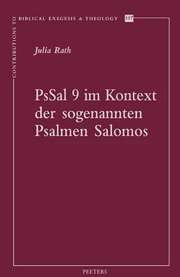 Abbildung von Rath | PsSal 9 im Kontext der sogenannten Psalmen Salomos | 1. Auflage | 2024 | beck-shop.de