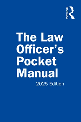 Abbildung von Scudellari / Richardson | The Law Officer's Pocket Manual | 1. Auflage | 2025 | beck-shop.de