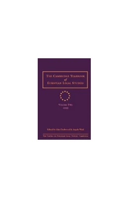 Abbildung von Dashwood / Ward | Cambridge Yearbook of European Legal Studies | 1. Auflage | 2000 | beck-shop.de