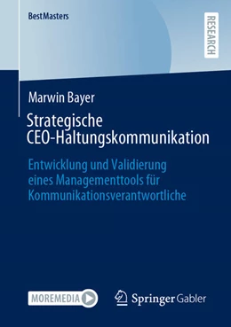Abbildung von Bayer | Strategische CEO-Haltungskommunikation | 1. Auflage | 2024 | beck-shop.de