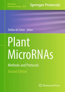 Abbildung von de Folter | Plant MicroRNAs | 2. Auflage | 2025 | 2900 | beck-shop.de