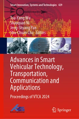 Abbildung von Wu / Ni | Advances in Smart Vehicular Technology, Transportation, Communication and Applications | 1. Auflage | 2025 | beck-shop.de