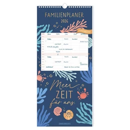 Abbildung von GRAFIK WERKSTATT Das Original | Familienplaner 2026 Meer Zeit für uns | 1. Auflage | 2025 | beck-shop.de