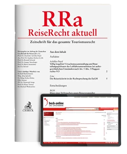 Abbildung von RRa • ReiseRecht aktuell | 33. Auflage | 2025 | beck-shop.de