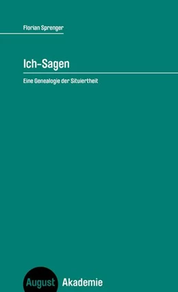 Abbildung von Sprenger | Ich-Sagen | 2. Auflage | 2025 | beck-shop.de