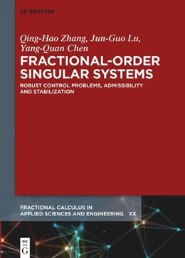 Abbildung von Zhang / Lu | Fractional-Order Singular Systems | 1. Auflage | 2025 | 14 | beck-shop.de