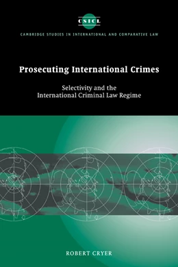 Abbildung von Cryer | Prosecuting International Crimes | 1. Auflage | 2011 | 41 | beck-shop.de