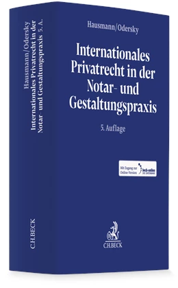 Abbildung von Hausmann / Odersky | Internationales Privatrecht in der Notar- und Gestaltungspraxis | 5. Auflage | 2027 | beck-shop.de