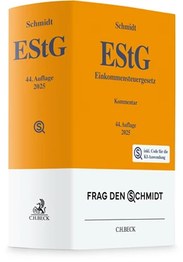 Abbildung von Schmidt | Einkommensteuergesetz: EStG | 44. Auflage | 2025 | beck-shop.de