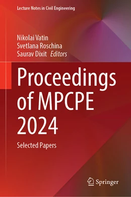 Abbildung von Vatin / Roschina | Proceedings of MPCPE 2024 | 1. Auflage | 2024 | 576 | beck-shop.de