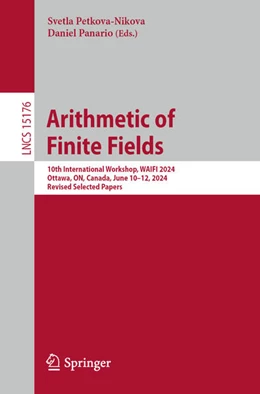 Abbildung von Petkova-Nikova / Panario | Arithmetic of Finite Fields | 1. Auflage | 2025 | 15176 | beck-shop.de