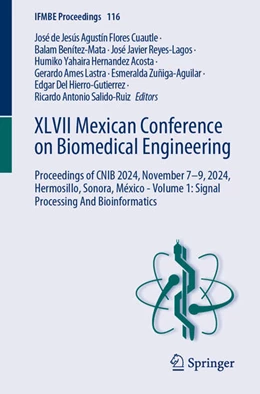 Abbildung von Flores Cuautle / Benítez-Mata | XLVII Mexican Conference on Biomedical Engineering | 1. Auflage | 2025 | 116 | beck-shop.de