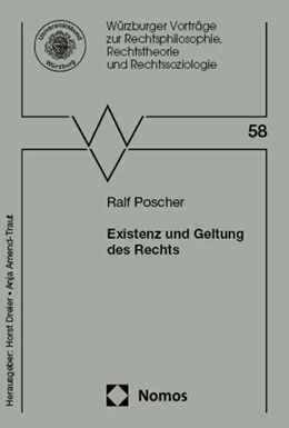 Abbildung von Poscher | Existenz und Geltung des Rechts | 1. Auflage | 2024 | beck-shop.de