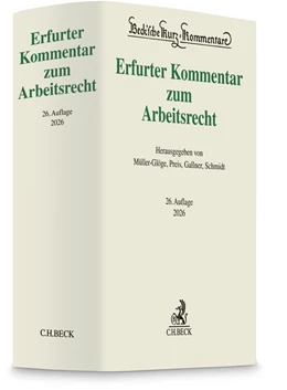 Abbildung von Erfurter Kommentar zum Arbeitsrecht | 26. Auflage | 2026 | Band 51 | beck-shop.de