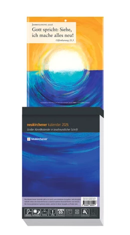 Abbildung von Puttkammer / Jaeckle | Neukirchener Kalender 2026 - Großer Abreißkalender in lesefreundlicher Schrift | 1. Auflage | 2025 | beck-shop.de