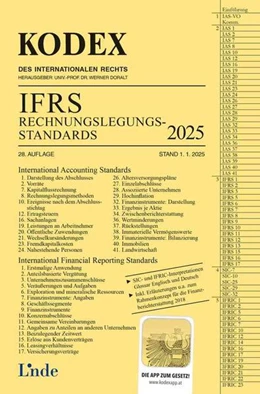 Abbildung von Wagenhofer / Doralt | KODEX IFRS - Rechnungslegungsstandards 2025 | 28. Auflage | 2024 | beck-shop.de