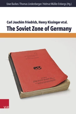 Abbildung von Backes / Lindenberger | The Soviet Zone of Germany | 1. Auflage | 2024 | beck-shop.de