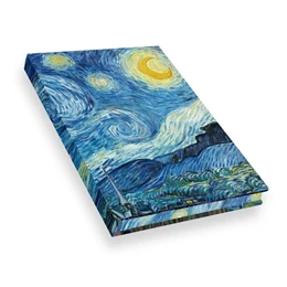 Abbildung von Notizbuch Echtleinen Van Gogh Die Sternennacht | 1. Auflage | 2025 | beck-shop.de