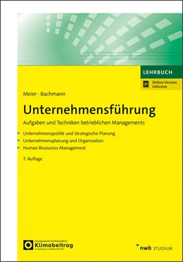 Abbildung von Meier | Unternehmensführung | 7. Auflage | 2025 | beck-shop.de