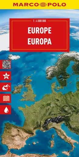 Abbildung von MARCO POLO Reisekarte Europa 1:4 Mio. | 15. Auflage | 2026 | beck-shop.de