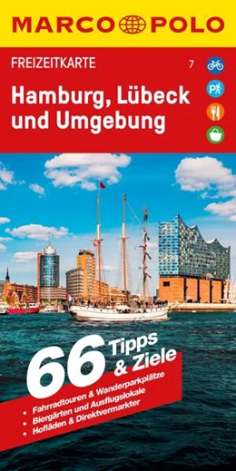 Abbildung von MARCO POLO Freizeitkarte 7 Hamburg, Lübeck und Umgebung 1:100.000 | 3. Auflage | 2025 | beck-shop.de