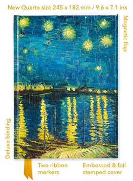Abbildung von Vincent Van Gogh: Starry Night Over the Rhône (Foiled Quarto Journal) | 1. Auflage | 2025 | beck-shop.de