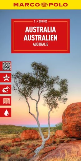 Abbildung von MARCO POLO Reisekarte Australien 1:4 Mio. | 11. Auflage | 2026 | beck-shop.de